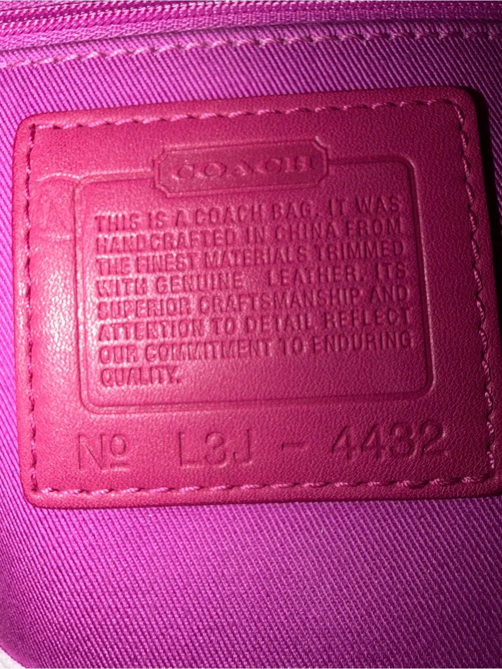 Coach rare vintage